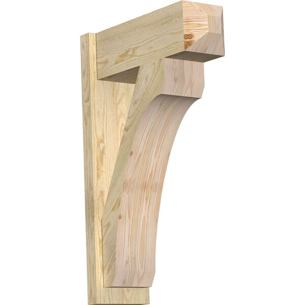 Ekena Millwork Legacy Craftsman Rough Sawn Outlooker, Douglas Fir, 8"W x 22"D x 34"H OUT08X22X34LEC04RDF - main